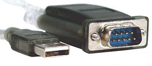 Kabel s převodníkem RS232-USB rozhraní