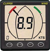 Měření směru a rychlosti větru - Clipper