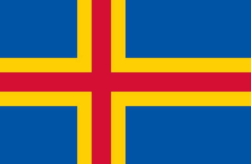Vlajka Ålandskch ostrov