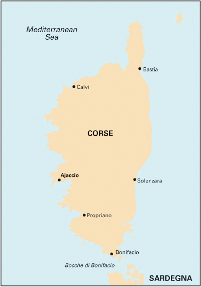 le de Corse (Korsika)
