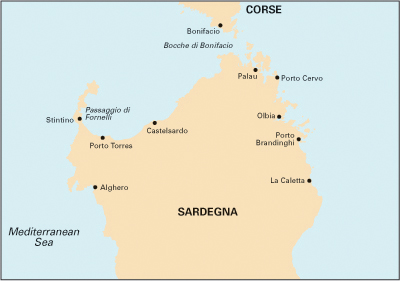 North Sardegna (sever Sardínie)