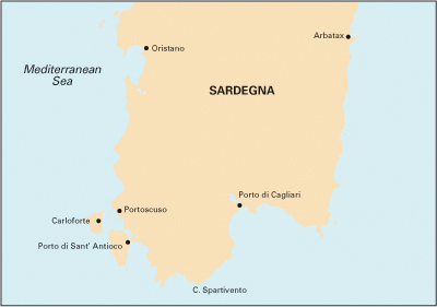 South Sardegna (jih Sardínie)