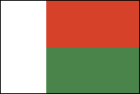 Sttn vlajka Madagaskaru