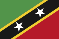 Státní vlajka Svatý Kryštov a Nevis